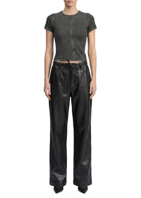 Phoebe drawstring trousers - Black