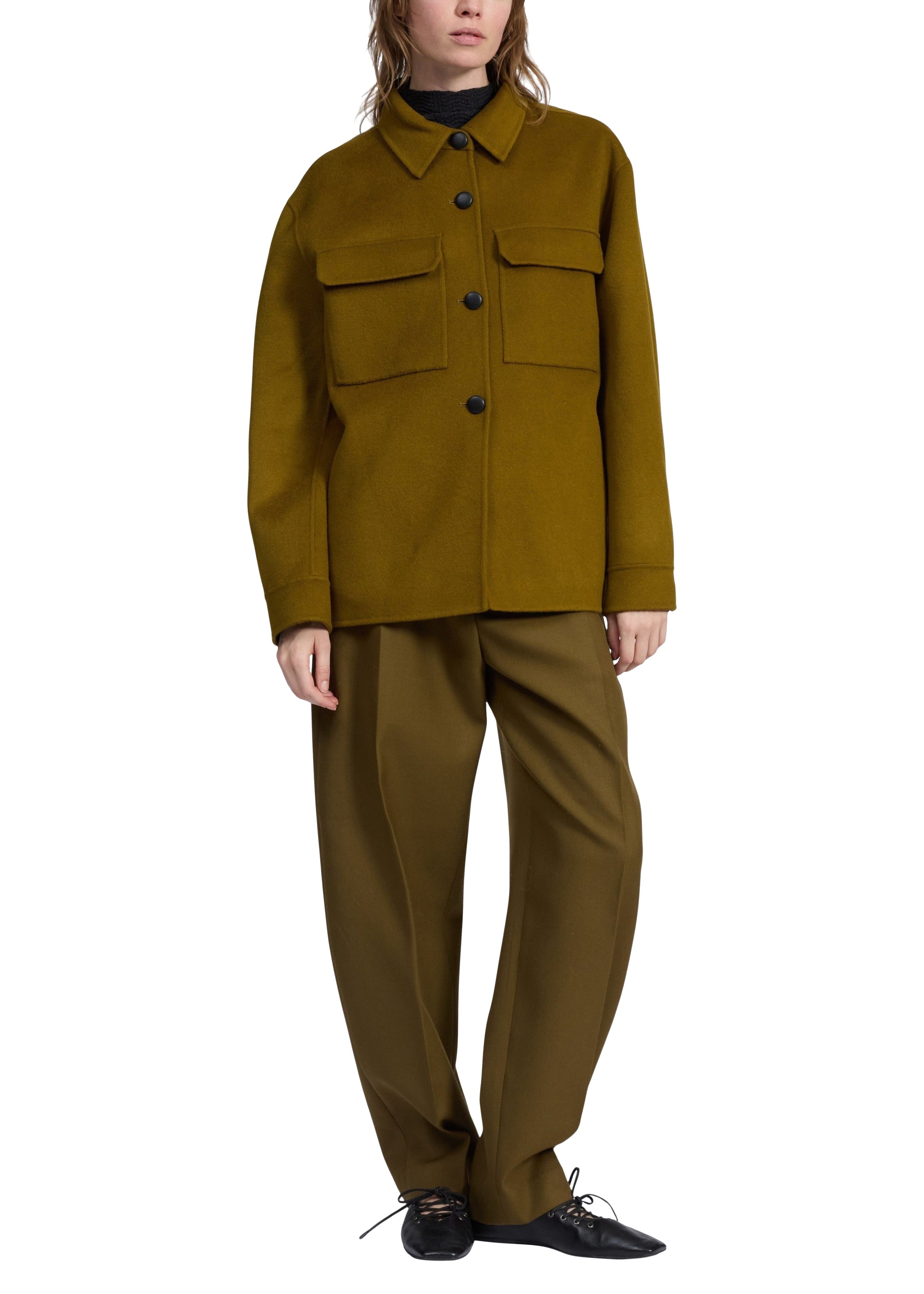 Veste chemise Soula - Gold