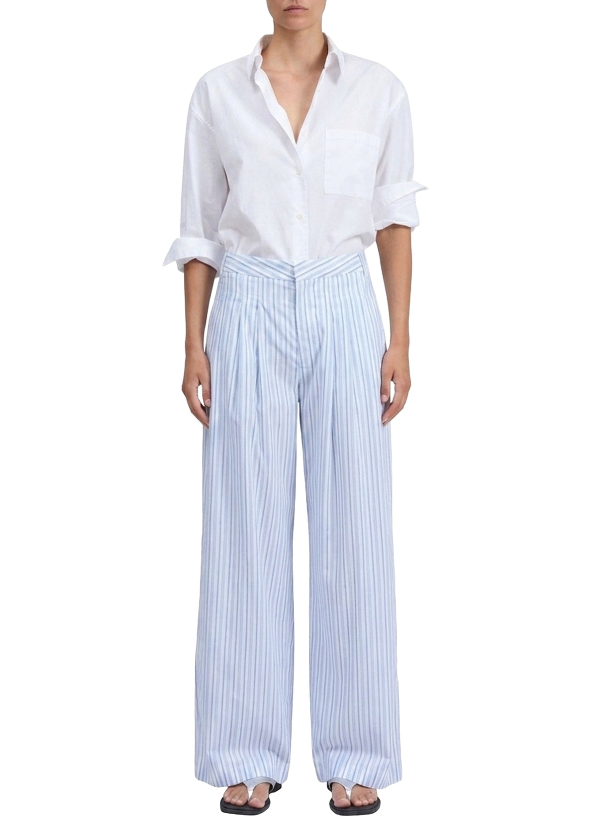 Chappell striped trousers - Blue