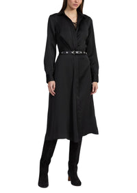Robe mi-longue Venus - Noir