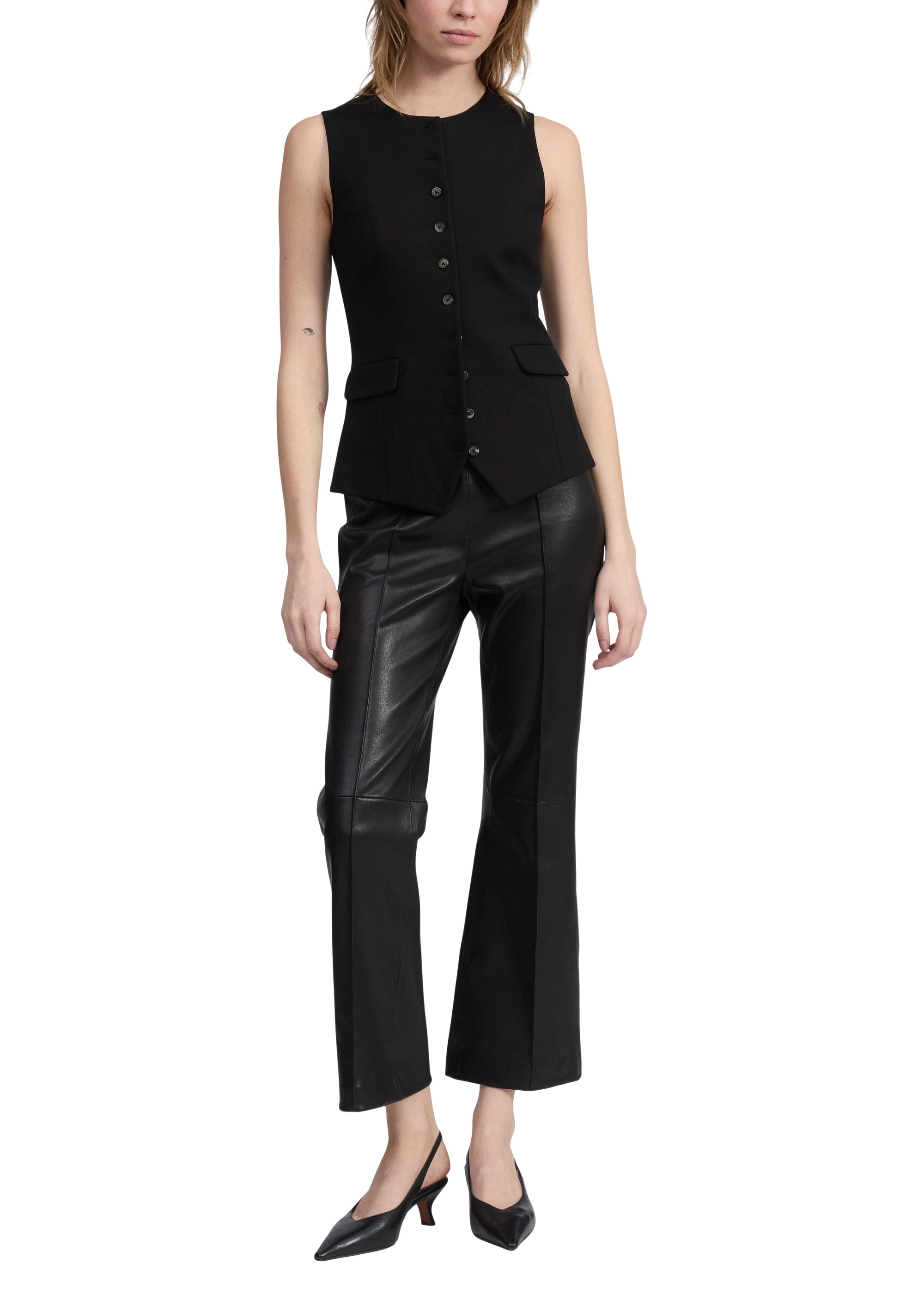 Blazer long Irina Ponte - Noir