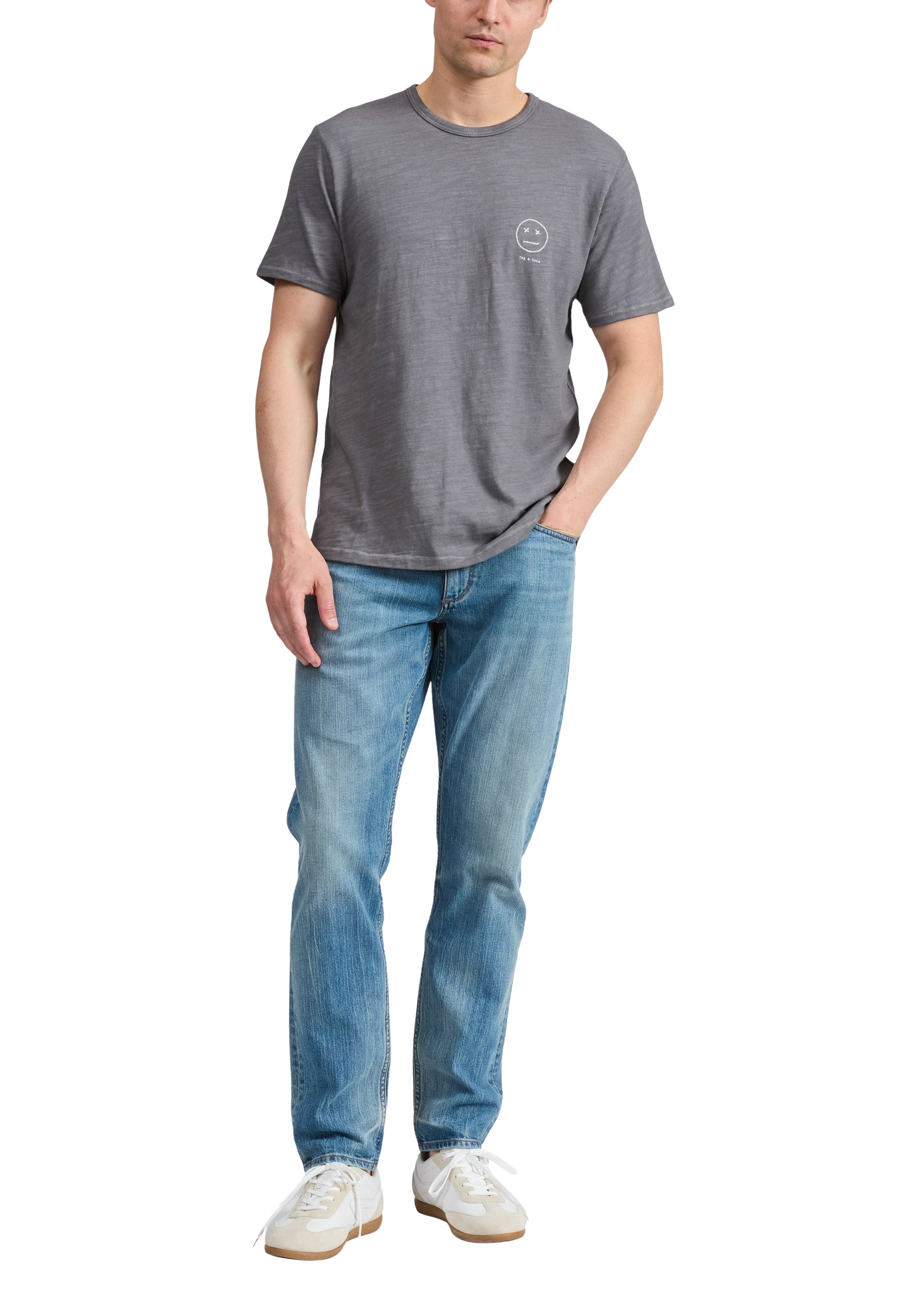 T-shirt brodé « Sour Face » - Sgry