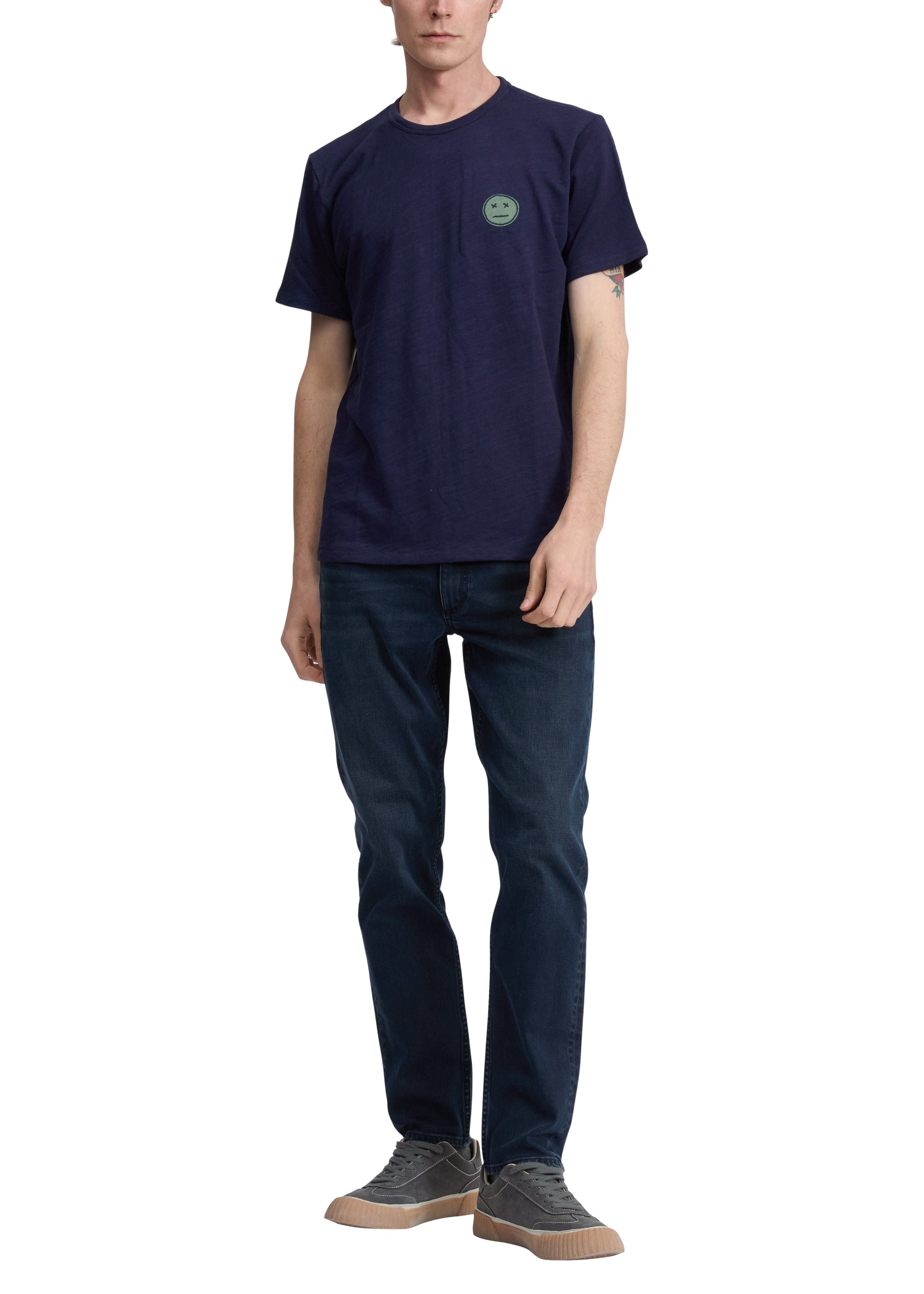 T-shirt brodé « Sour Face » - Ocndp
