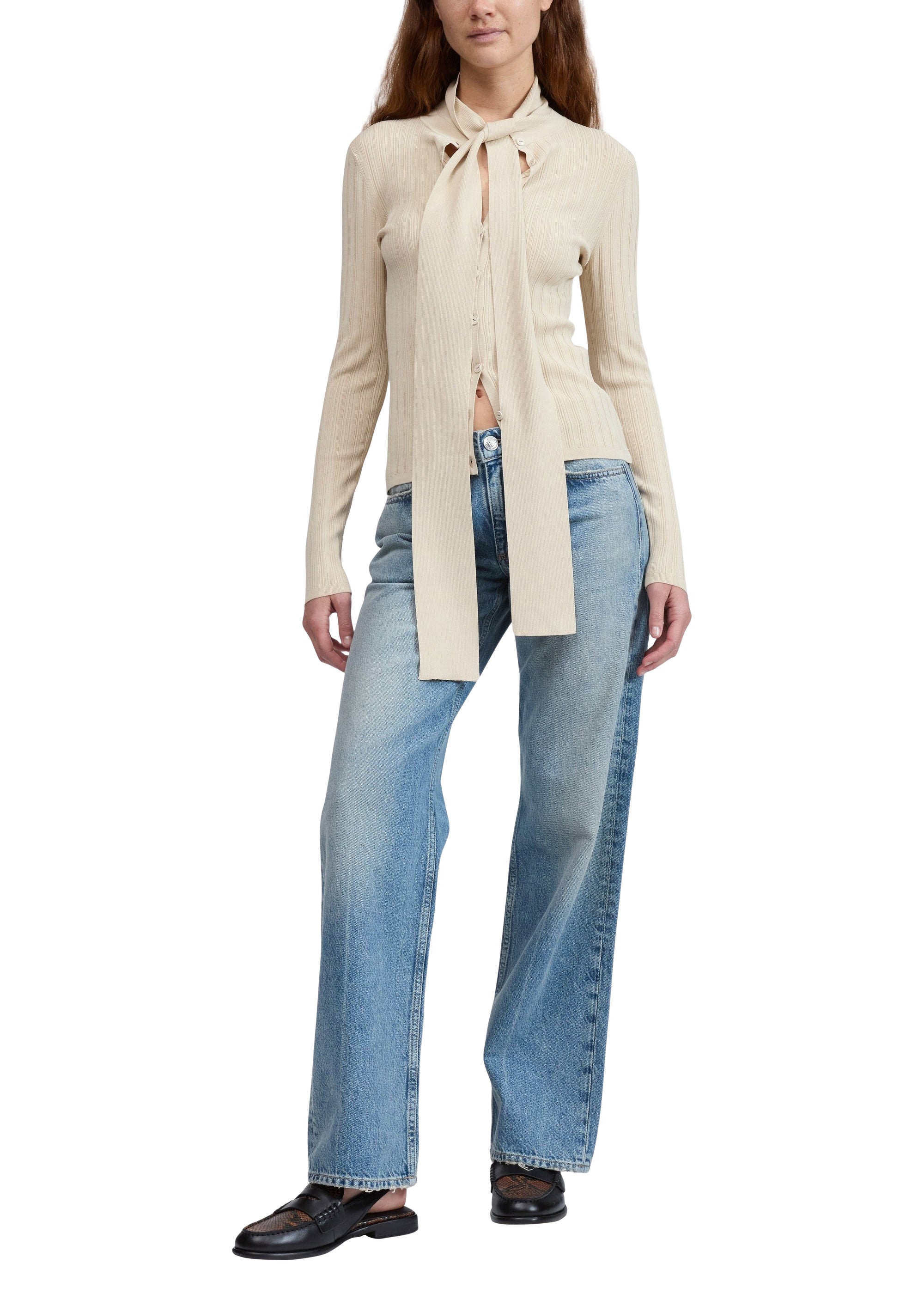 Chemise boutonnée Gianna - Beige