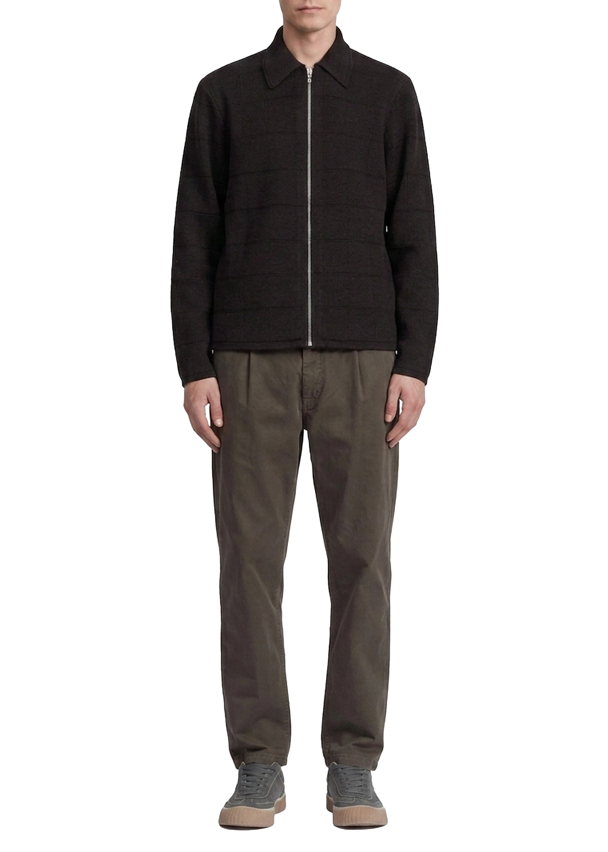 Melrose wool waistcoat - Brown