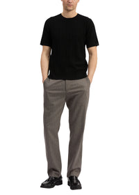T-shirt Crawford en coton - Noir