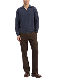 Polo Johnny en cachemire Downing - Ombre