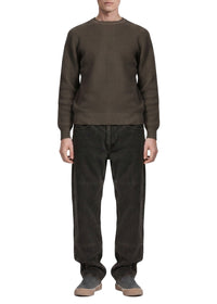 Simon crew-neck jumper - Army
