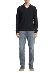 Charles Johnny wool polo shirt - Black