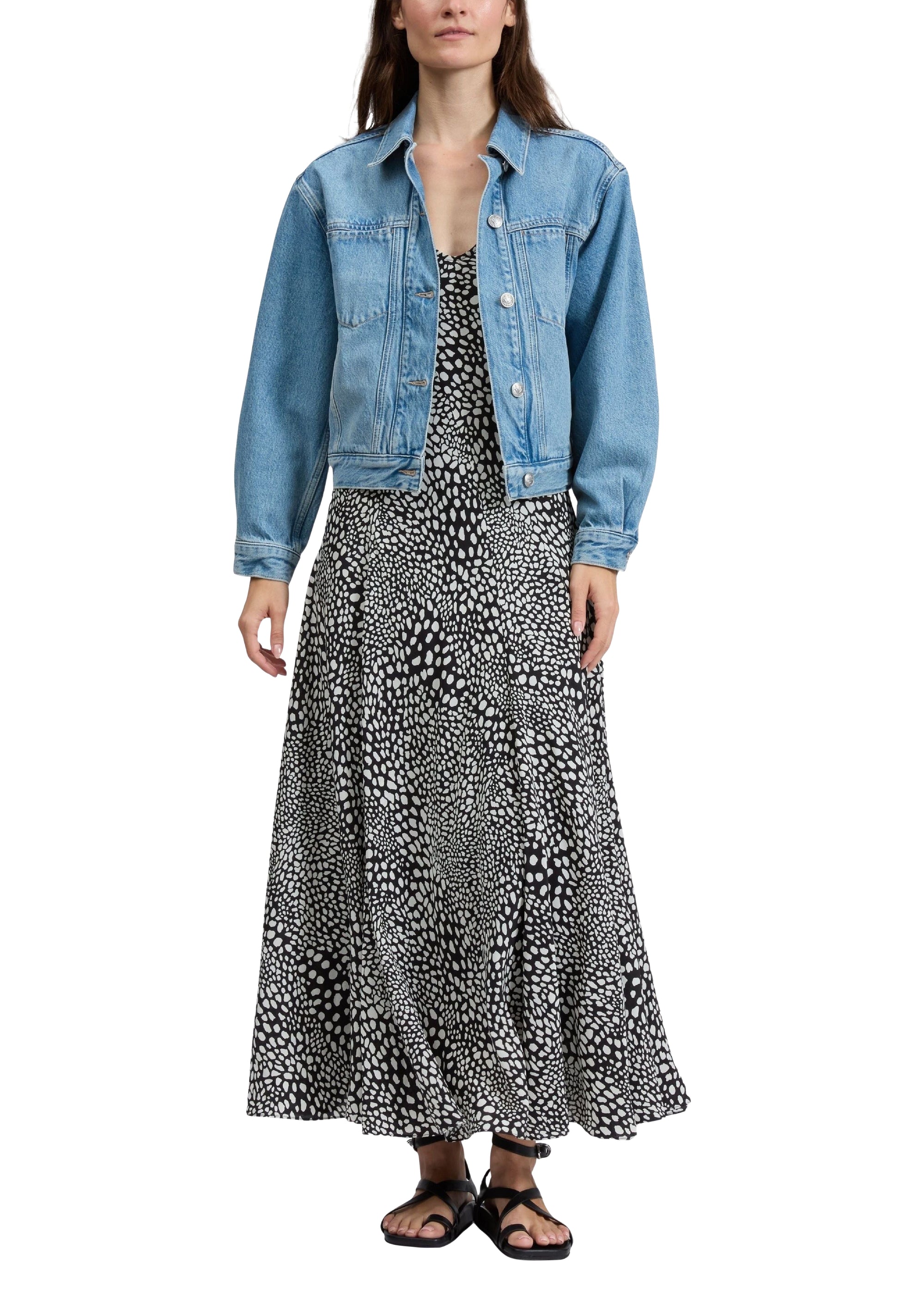 Veste trucker Marie - Everglade