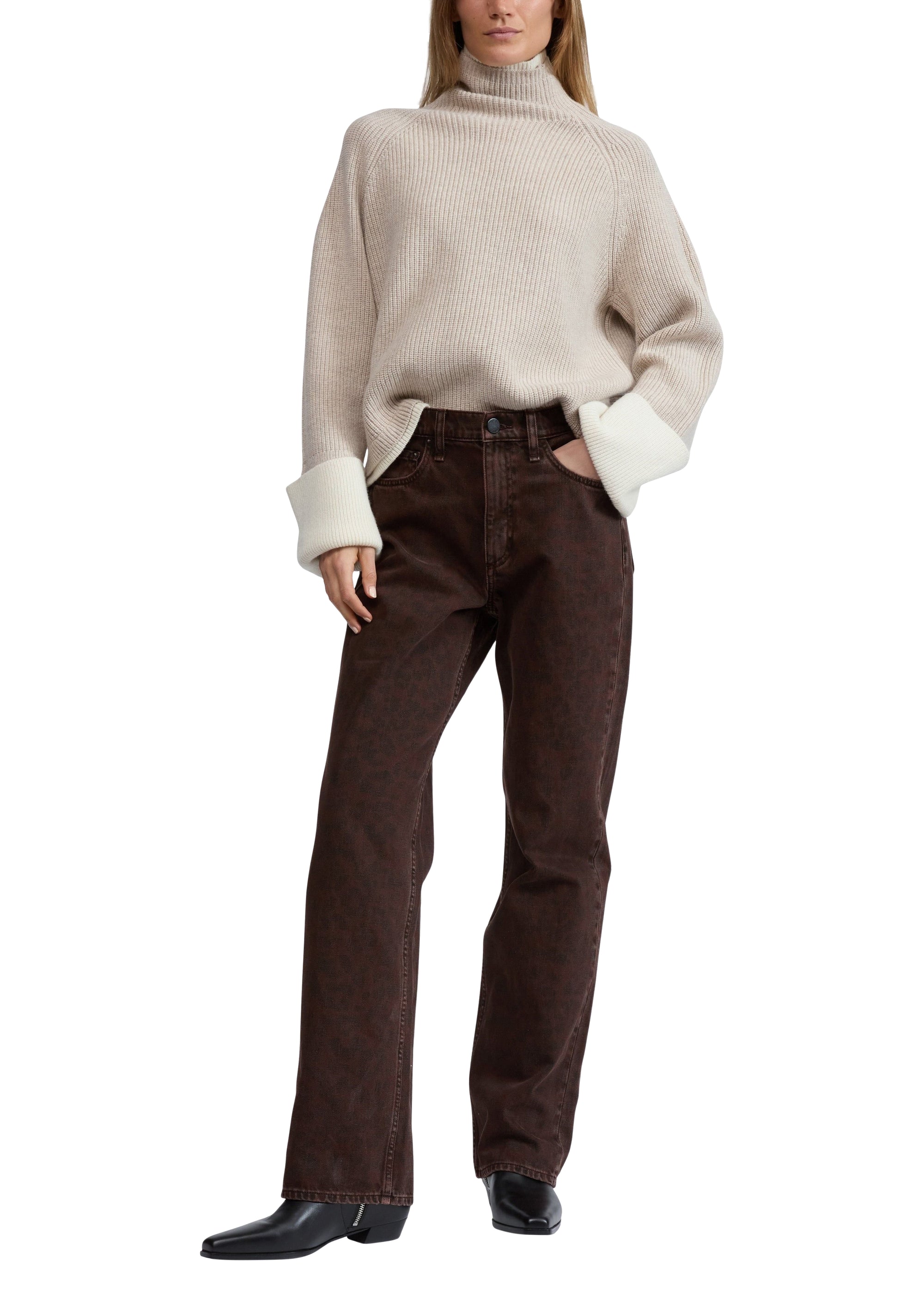 Pantalon droit Shea - Leopard