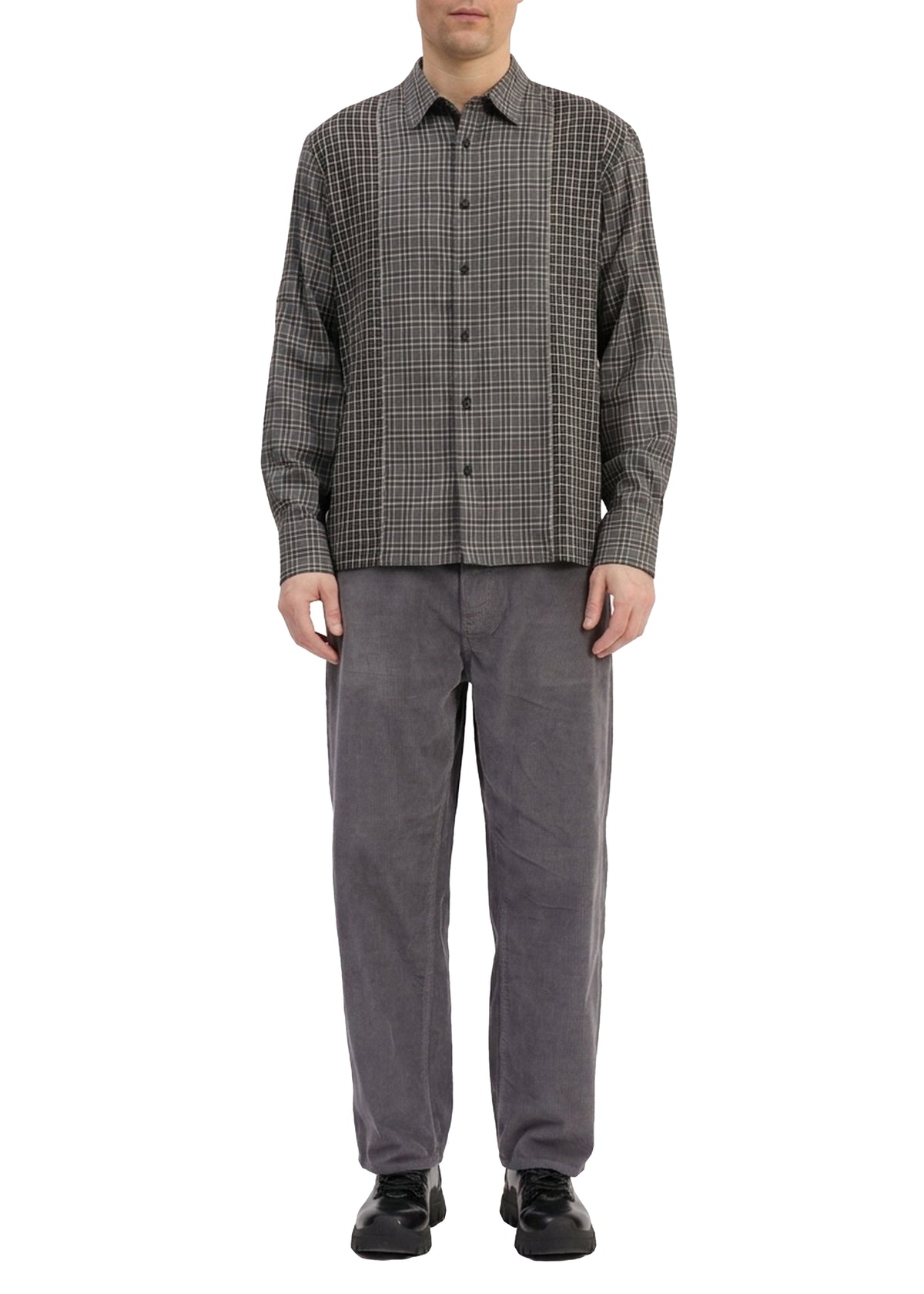 Dalton long-sleeved shirt - Grey