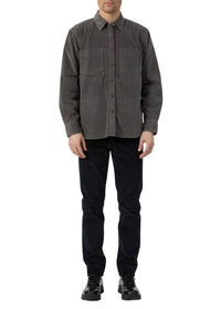CPO velvet shirt - Slate