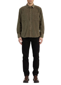 CPO velvet shirt - Khaki