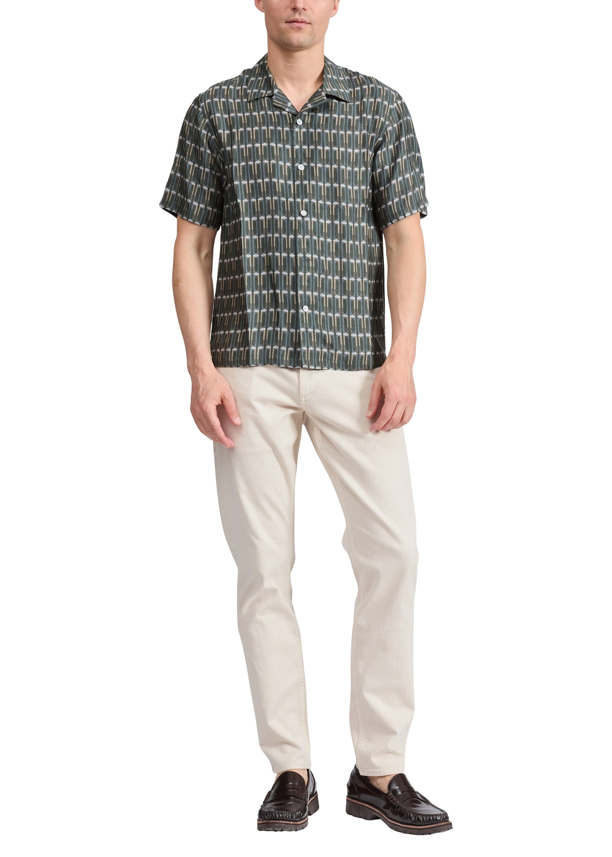 Chemise imprimée Avery SS - Indst