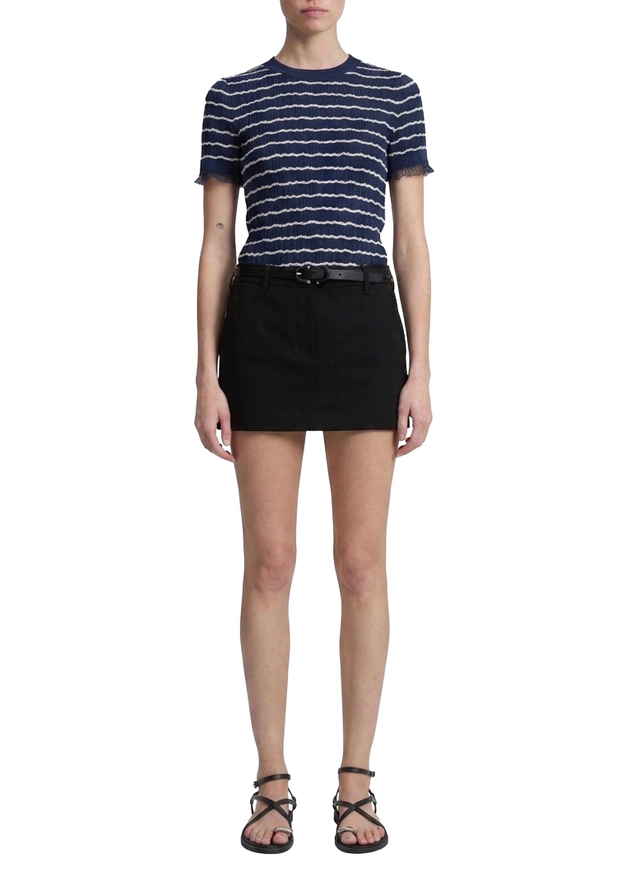 Irina Skirt-Shorts - Black
