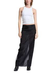 Jupe en organza Annebet - Noir