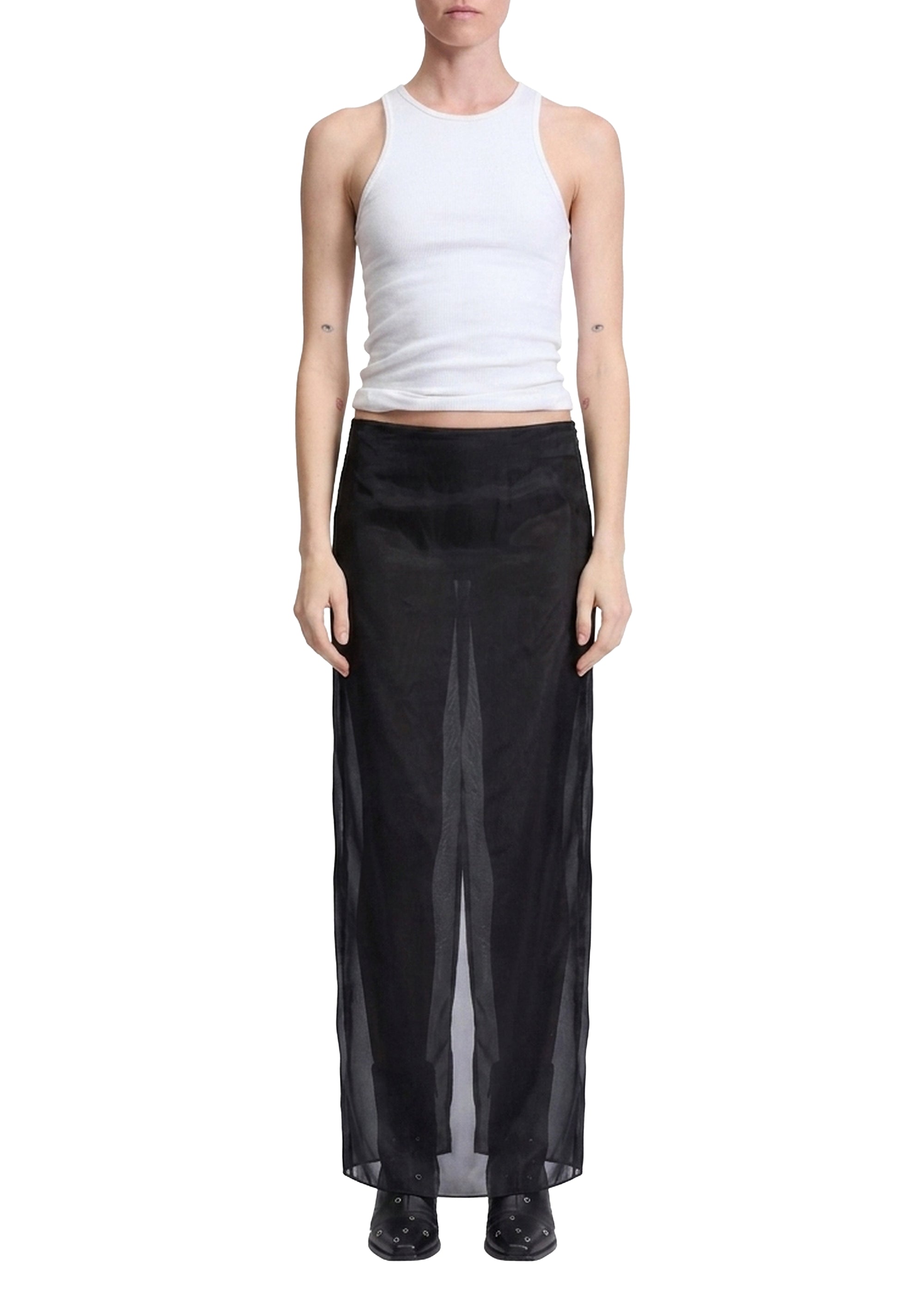 Annebet organza skirt - Black