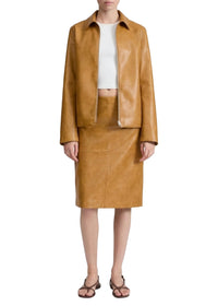 Jordie midi skirt - Camel