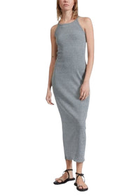 Robe débardeur Essential à côtes - Gris