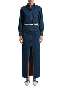 Avery long denim skirt - Ari