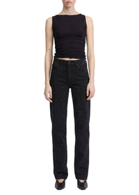 Harlow straight-leg denim trousers - Sirinjewel