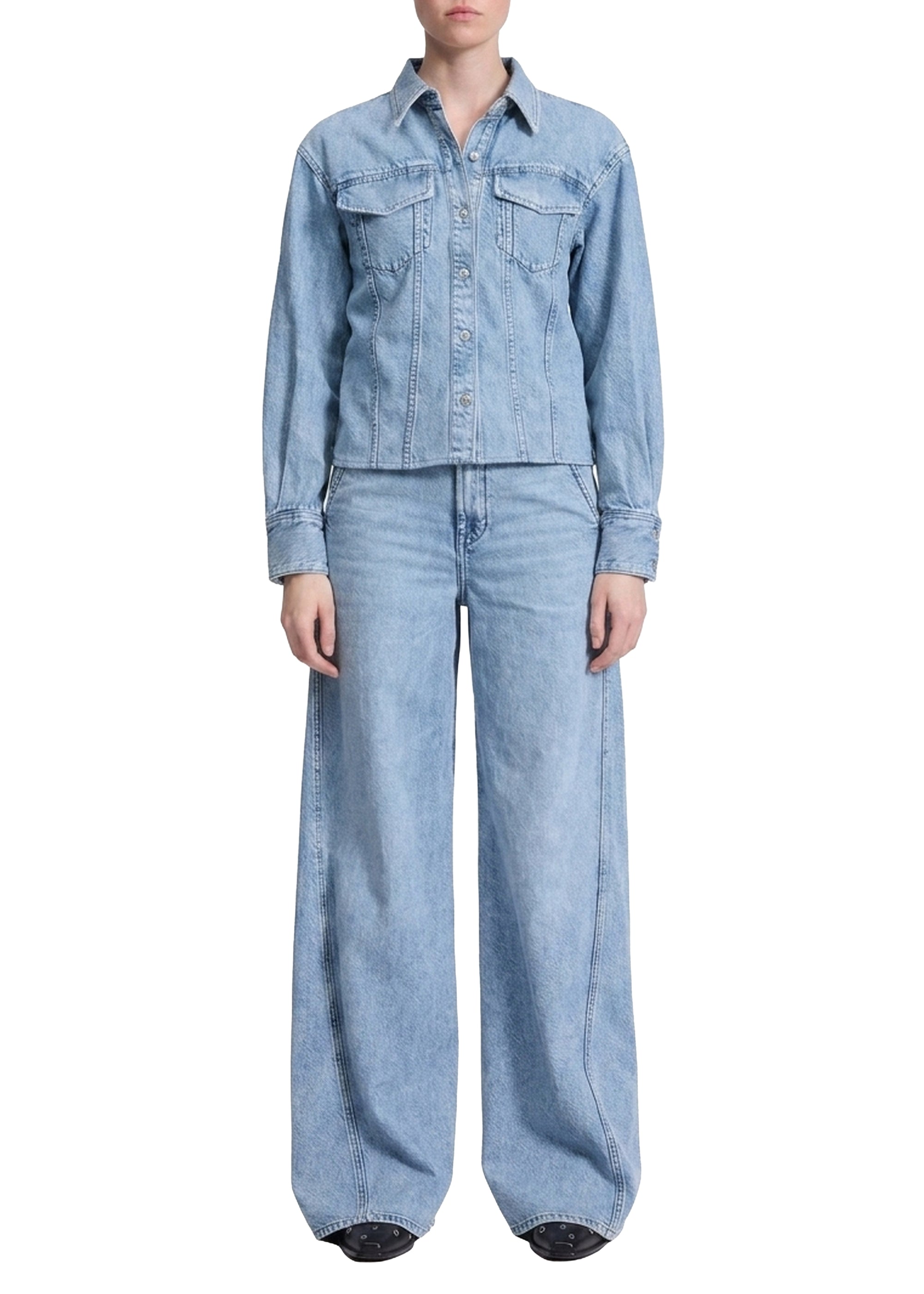 Mila denim shirt - Annie