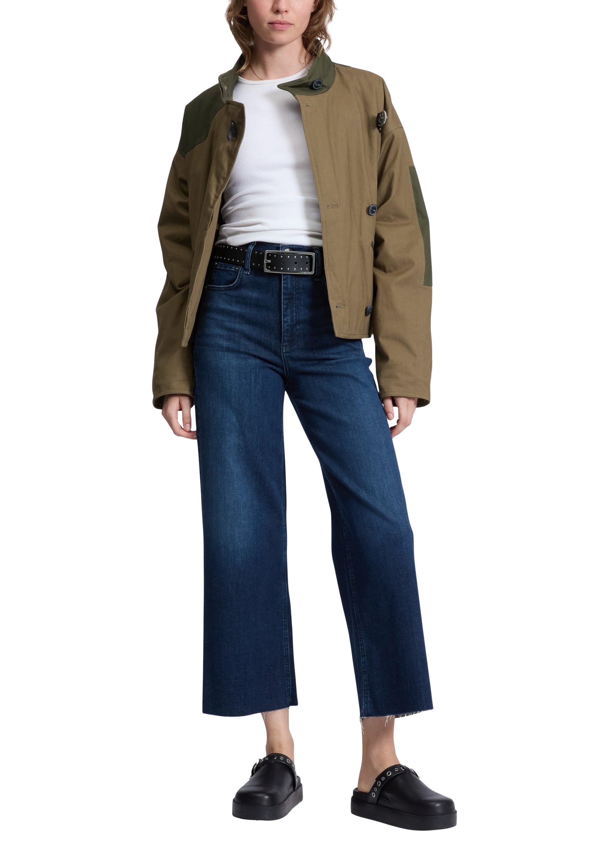 Pantalon taille haute Andi en denim - Ashland