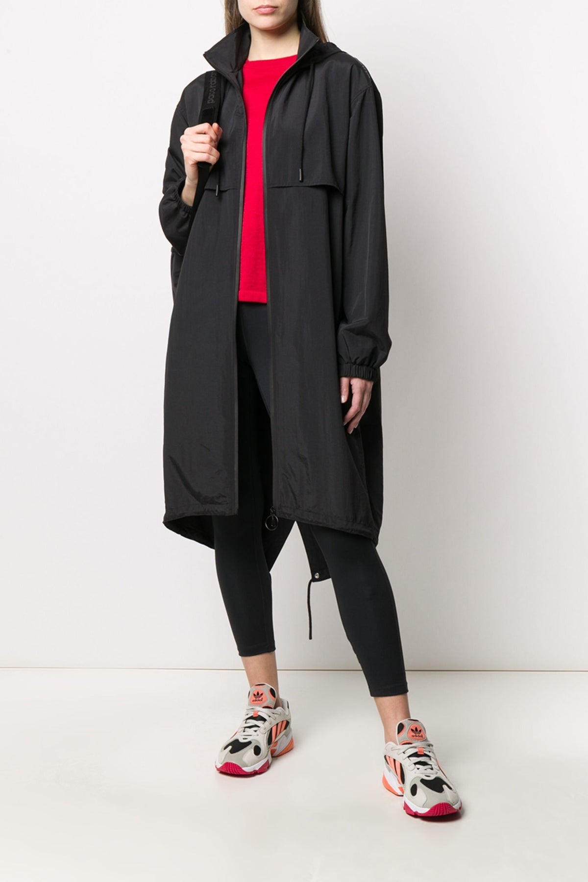 Parka à capuche Activewear - Black