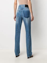 Jean droit délavé - Denim Stone