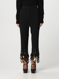 Pantalon fuseau à assemblage et laser - Black