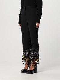 Pantalon fuseau à assemblage et laser - Black