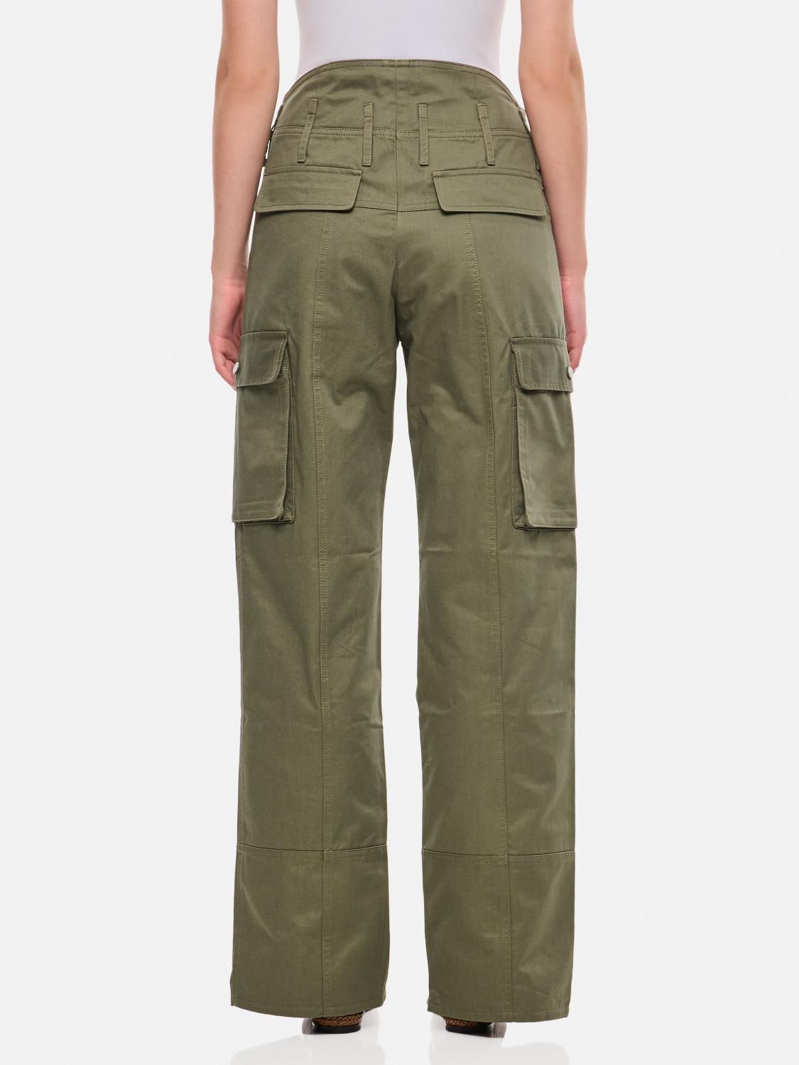 Pantalon utility avec details de zips - Vert De Gris