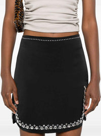 SATIN MINI SKIRT