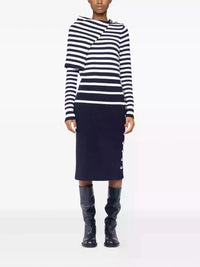 Midi dress in wool