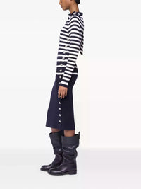 Midi dress in wool
