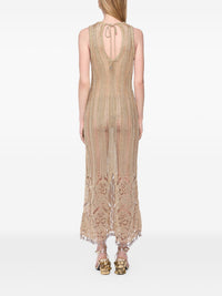 Long dress in crochet