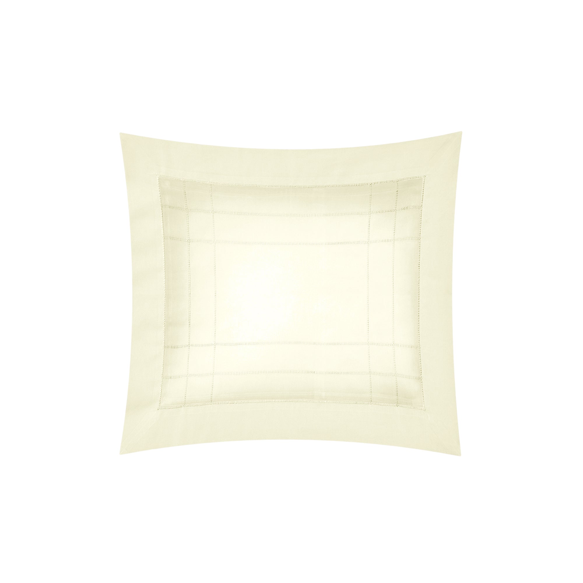 Belle de jour pillow case in cotton satin - Vanilla