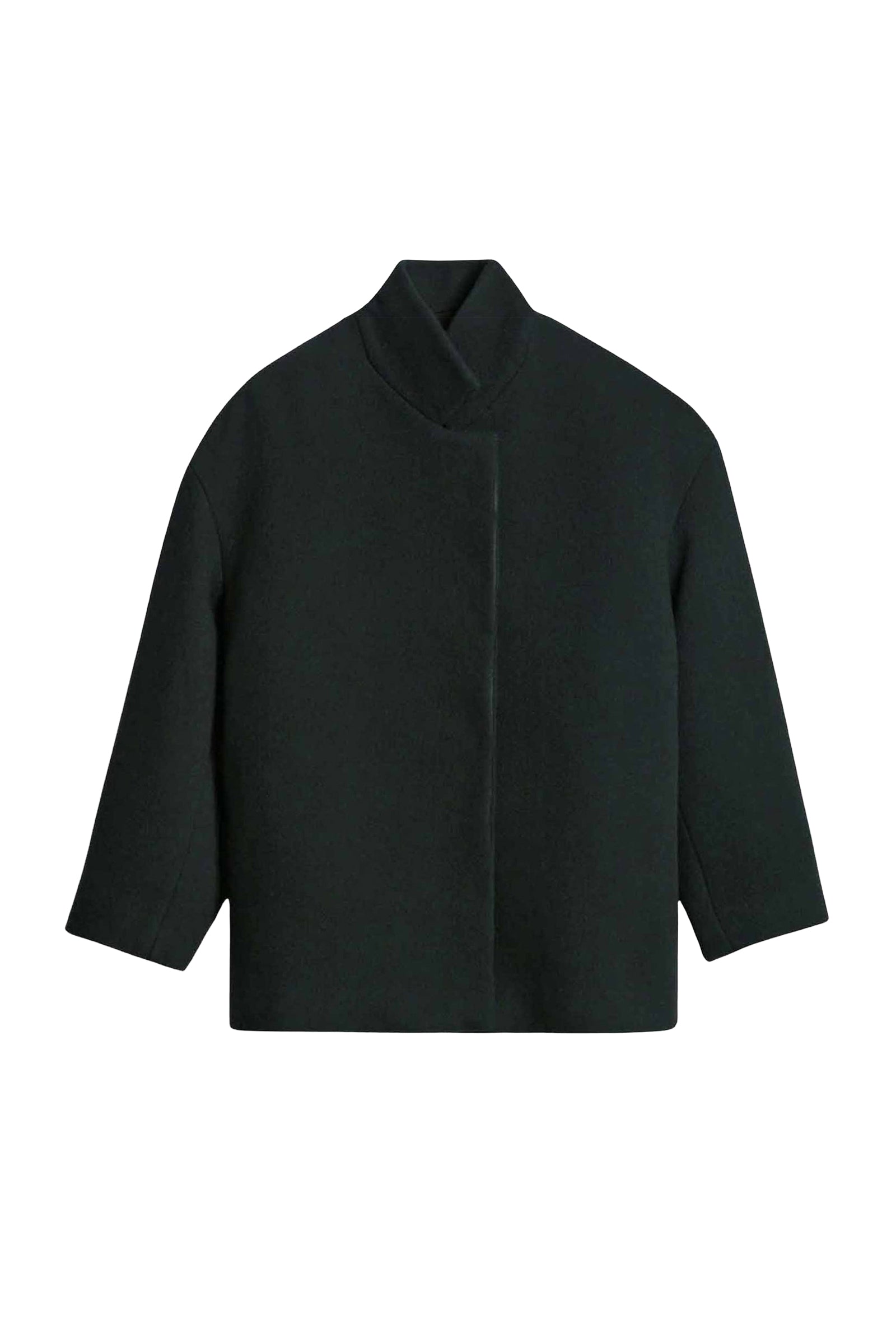 Manteau Sebel en laine - Vert Sapin