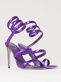 Sandales à talons Serpente 105 en cuir - Viola