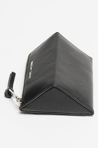 Pochette à bandoulière en cuir - Black