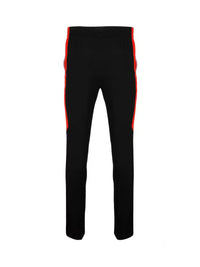 Graphic stripe trousers - Black