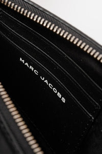 Pochette à bandoulière en cuir - Black