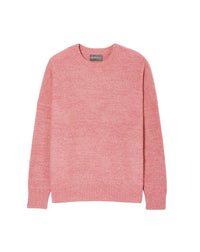 Pull ras de cou Mouline en cachemire - Blush