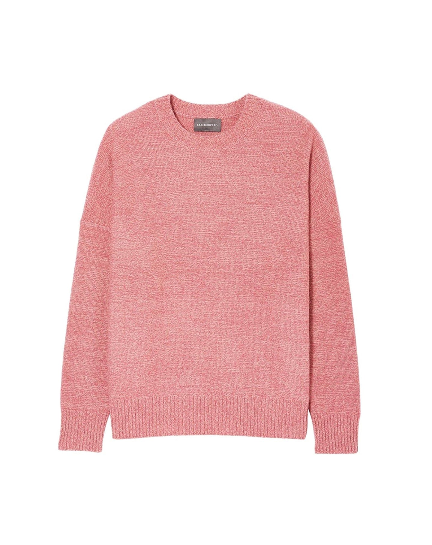 Pull ras de cou Mouline en cachemire - Blush