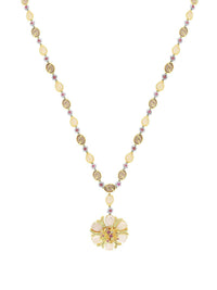 1qty DJV / QTY DISPO : 1-QTY VENDUES : 0-ST : 0% PRIX DJV : 1890€ // Vermeil Sautoir Marguerite en vermeil 80cm serti de tourmaline rose 5 /// RECO : 1715€