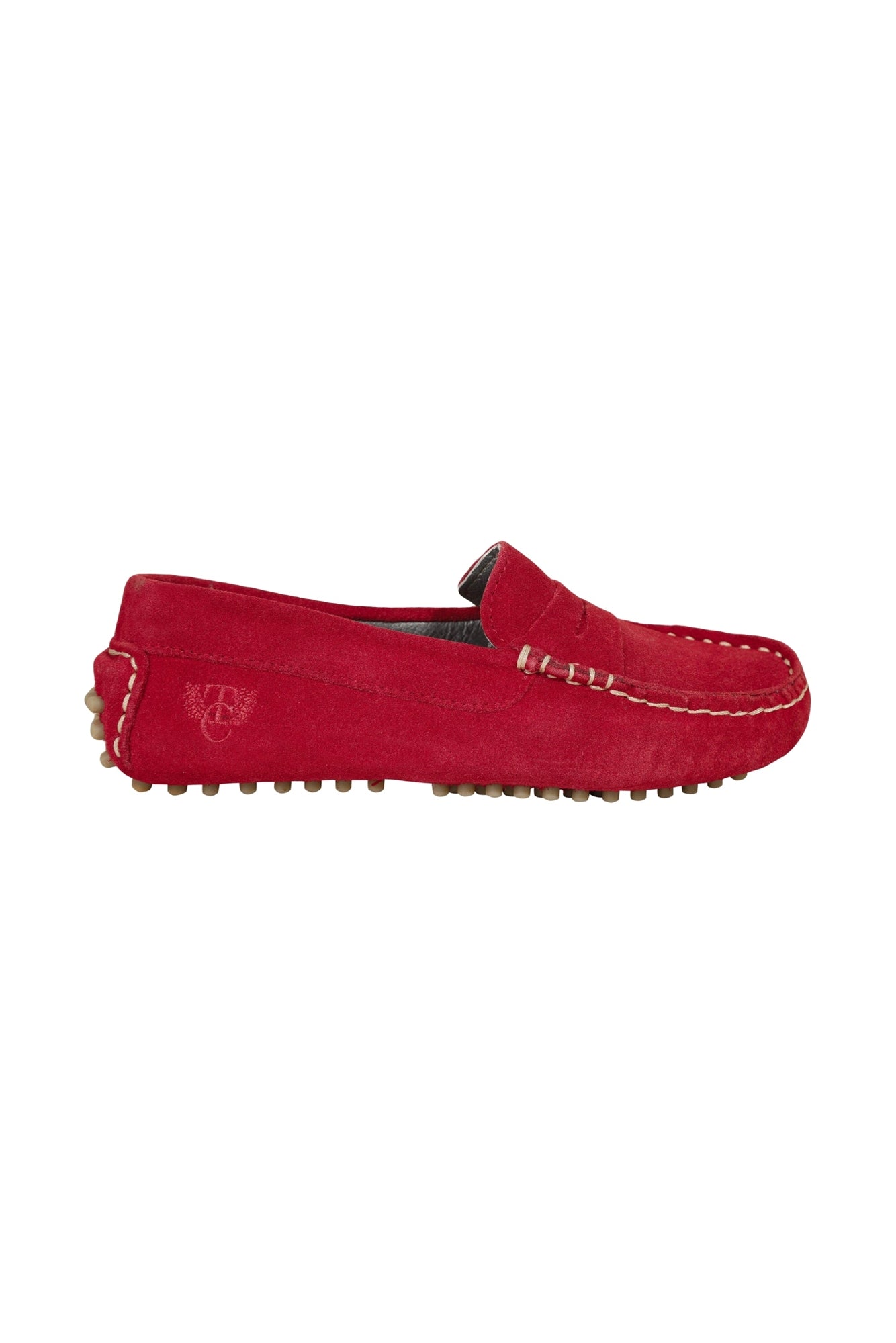 Mocassins en daim - Brique