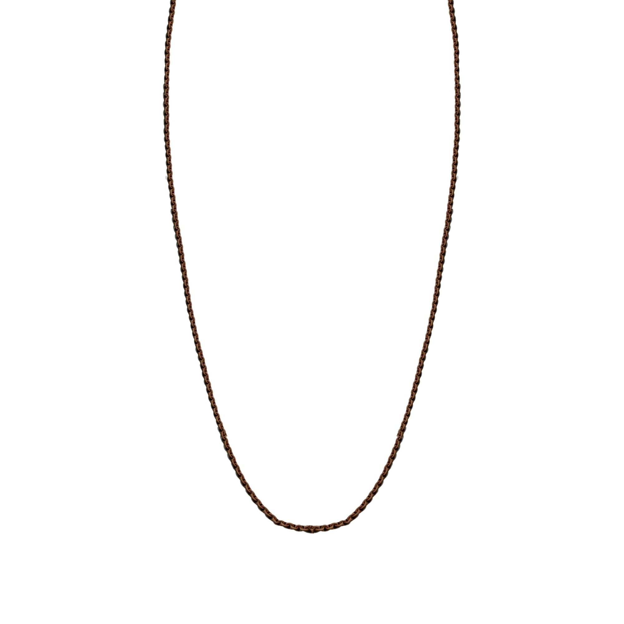 Collier Essentials en argent - Or Rose