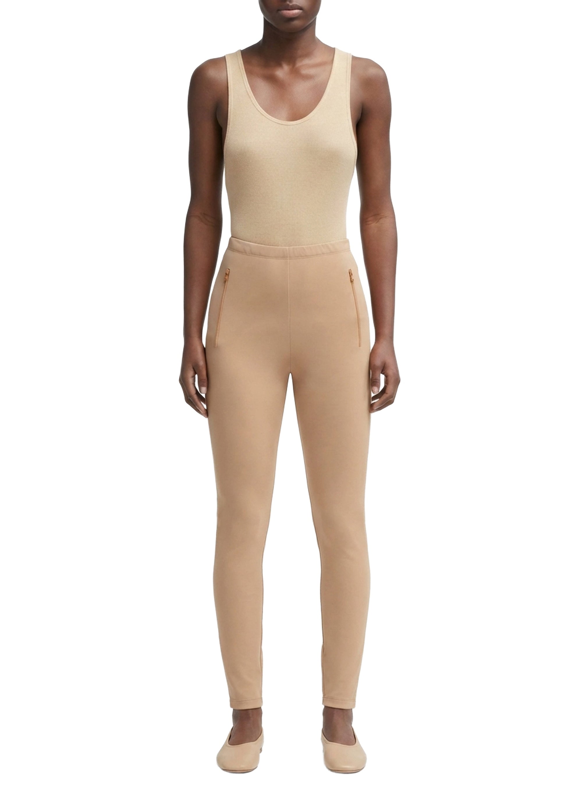 Ribbed Tank - Khaki