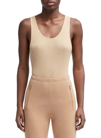 Ribbed Tank - Khaki